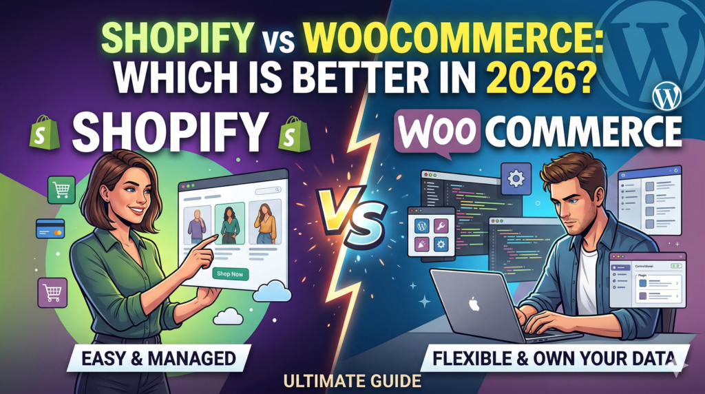Shopify vs WooCommerce: Which is Better for Your Online Store in 2026?